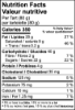 Raspberry coconut tart nutritional information